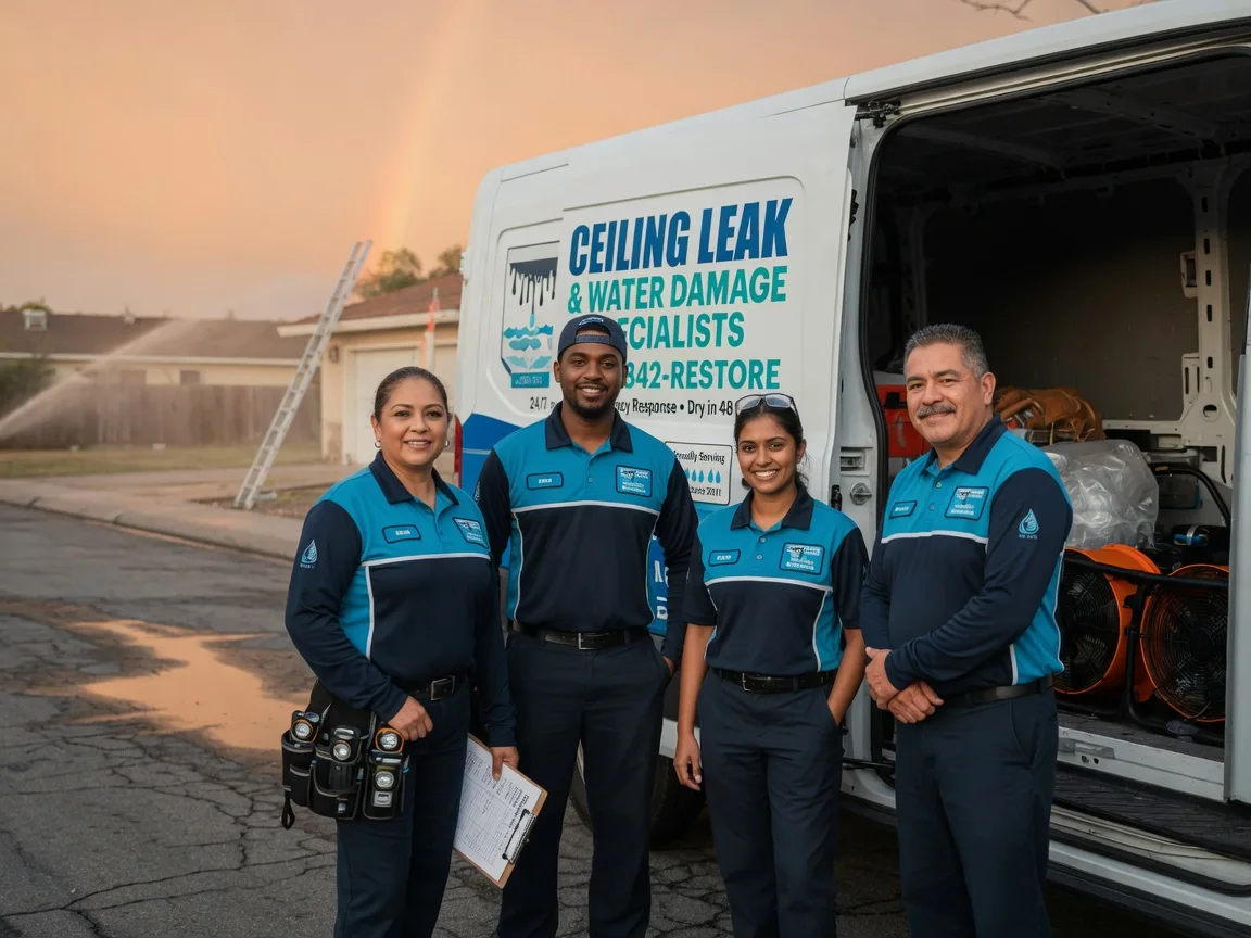 Ceiling Leak Cleanup company in Falcon Heights, TX